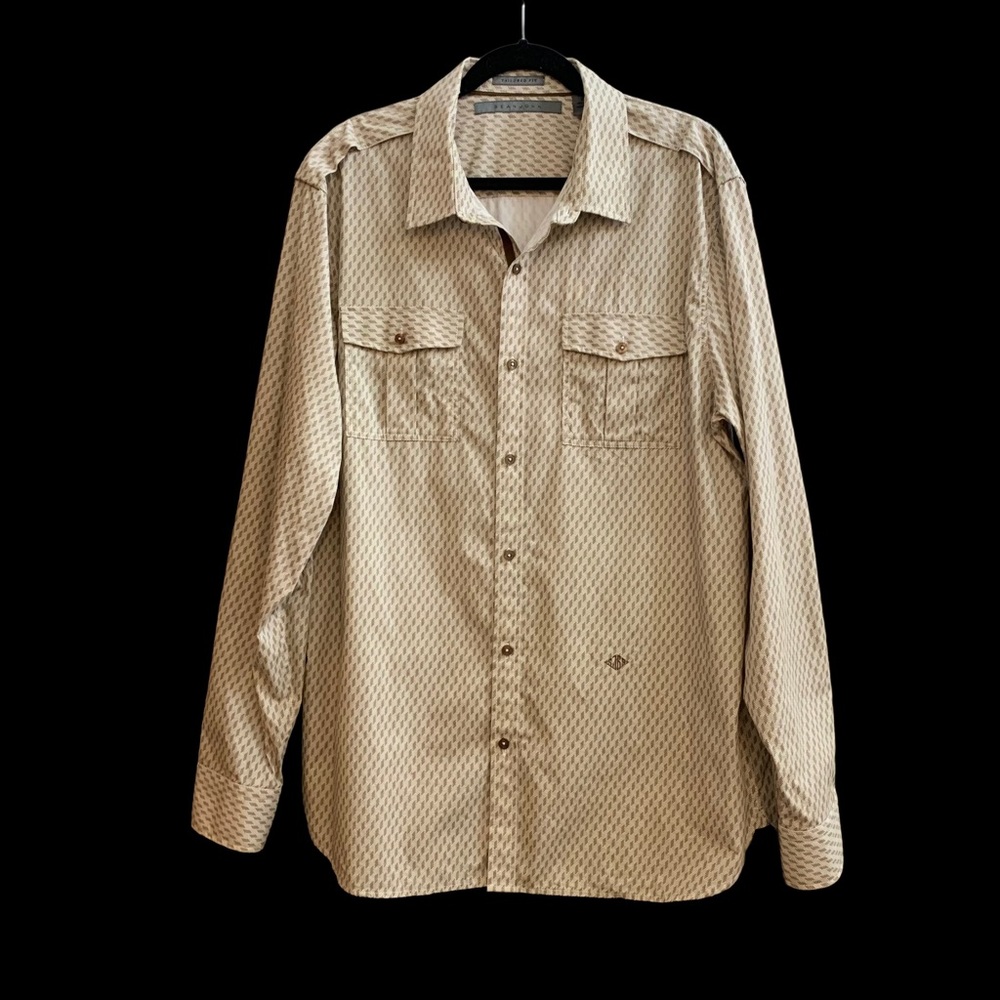 Sean Jean retro mens button down Size XXL